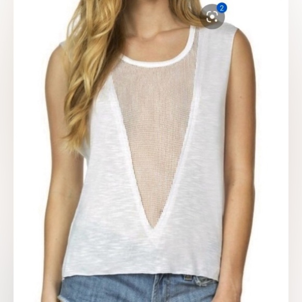 LF Emma & Sam Mesh V Tank Top